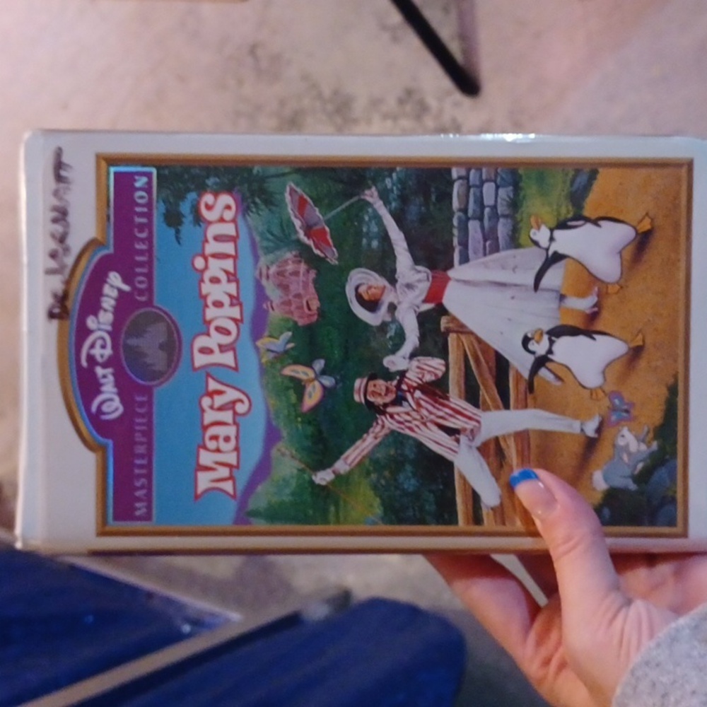 Walt Disney Mary Poppins vhs tape movie